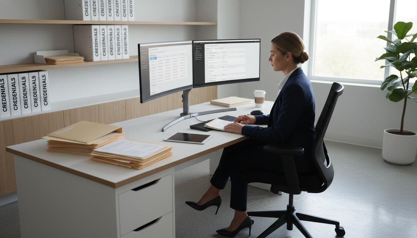 Bizdaar credentialing operations